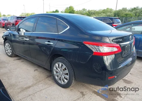 2014 Nissan Sentra Fe+ S/Fe+ Sv/S/Sl/Sr/Sv из США, поврежденный, VIN 3N1AB7AP3EY270990